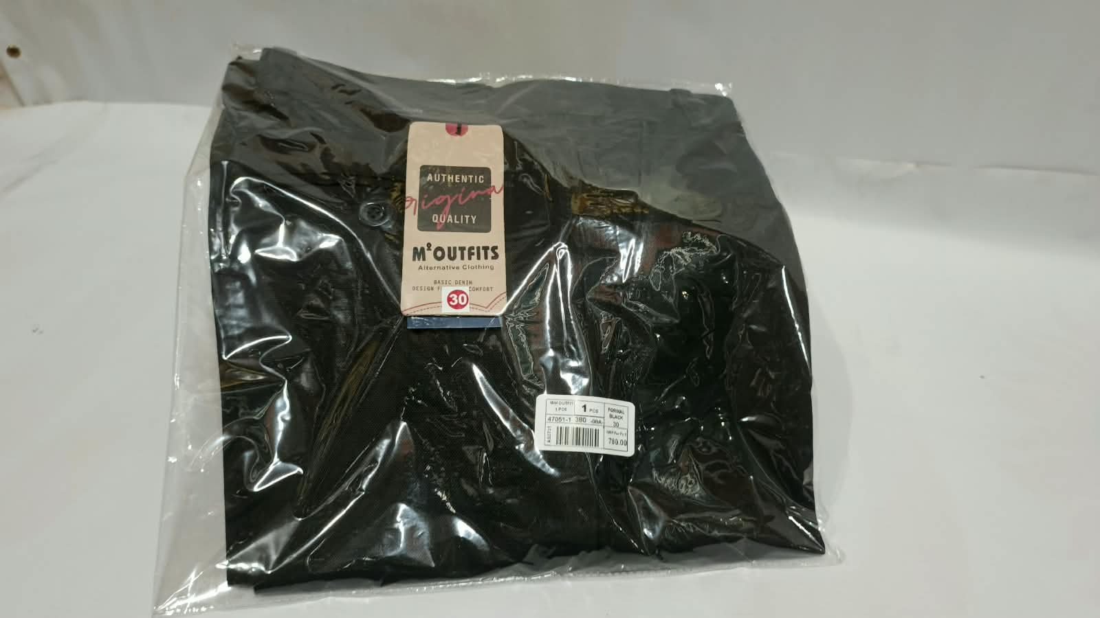 M2 Outfits Premium Black Formal Pant
